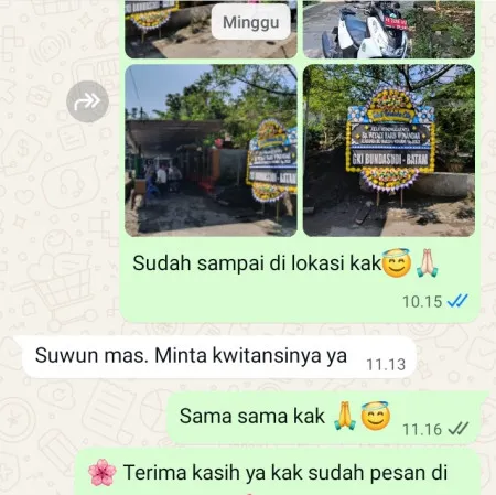Pengiriman Papan Bunga Duka Bekasi Kota