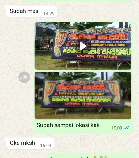 Pengiriman Papan Bunga Bekasi Kota