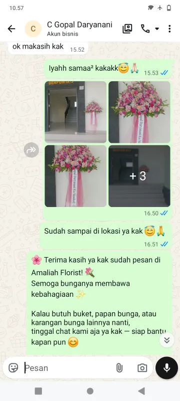 Pengiriman Karangan Bunga Bekasi Kota